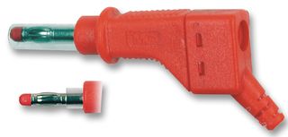 MC (MULTI-CONTACT) - 66.9328-23 - 插頭，4MM 帶護(hù)罩 藍(lán)色 
