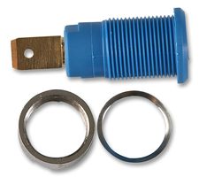 MC (MULTI-CONTACT) - 23.3060-23 - 插座，4MM 帶護(hù)罩 藍(lán)色 包5