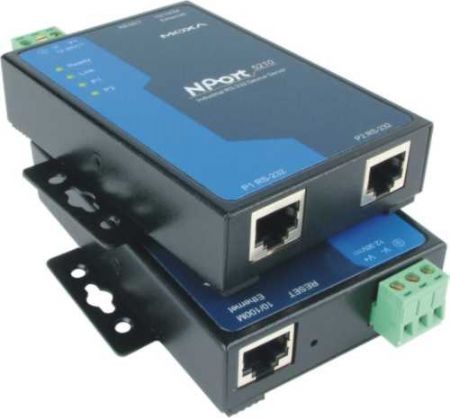 MOXA NPort 5210 總代理 雙串口服務(wù)器