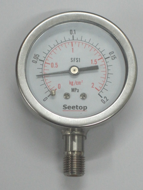 不銹鋼壓力表,SP-100，SP-60，SP-150
