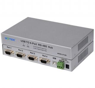 宇泰USB轉(zhuǎn)4口RS232集線器，USB HUB，UT-861