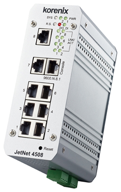 寬溫交換機(jī)Korenix代理JetNet 4508-w價(jià)格