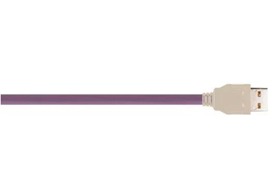 總線電纜 | USB 2.0，TPE，連接器 A：USB 2.0 A 型，開(kāi)口端