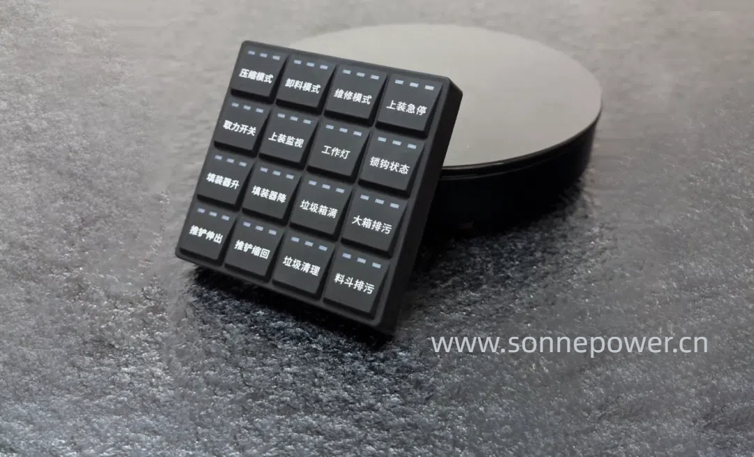  傳統(tǒng)控制與無(wú)線(xiàn)通訊的創(chuàng)新結(jié)合|碩博電子操作面板SPM-KEYP-D16系列